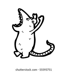 roaring mouse cartoon