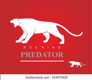 Roaring Predator. Cougar. Fearless Puma. Panther.