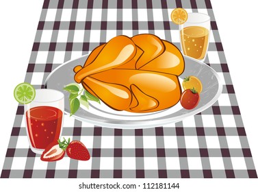 roast chicken