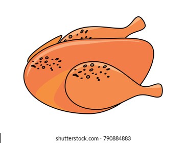 roast chicken design