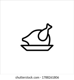 Vektor-Vektorsymbol der Rothähnchenlinie