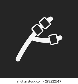 Roast marshmallows icon