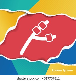 Roast marshmallows icon