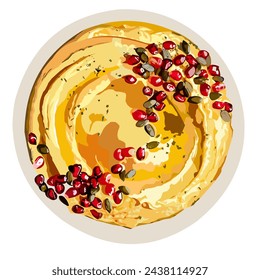 Roasted Butternut Squash Hummus Arabian Food