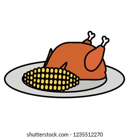 roasted chicken design