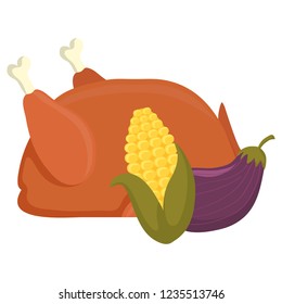 roasted chicken design