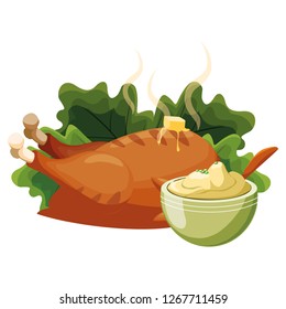 roasted chicken icon