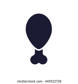 roasted chicken leg icon
