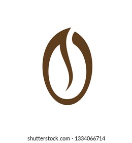 roasted coffe with minimalist  style, vector illustration