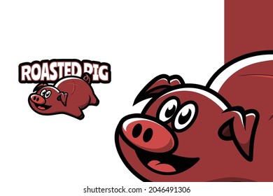Röstschweine - Mascot-Logo-Vorlage