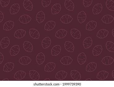 Roasted sweet potato. Sweet Potato pattern wallpaper. sweet potato symbol vector.