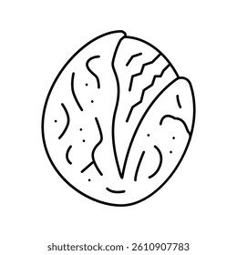 roasted tomatoes line icon vector. roasted tomatoes sign. isolated contour symbol black illustration