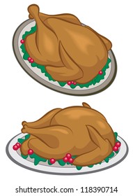 Roasted Turkey or chicken dinner