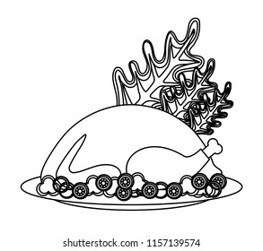 roasted turkey design