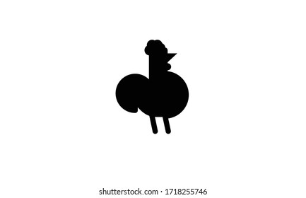 ROASTER abstract vector logo monogram template