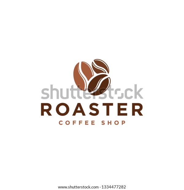 Roaster Brewing Coffee Shop Logo Icon Stock Vector (Royalty Free ...