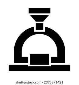 Roaster Vectorglas-Symbol für private und kommerzielle Nutzung.
