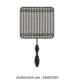Roasting utensil cutlery icon vector illustration design