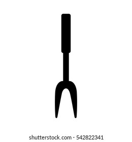 Roasting utensil cutlery icon vector illustration design
