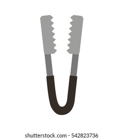 Roasting utensil cutlery icon vector illustration design