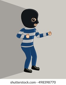 Robber with Mask