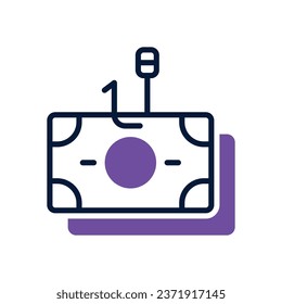 robbery dual tone icon. vector icon for your website, mobile, presentation, and logo design.