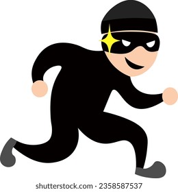 robbery thief robber man danger security
