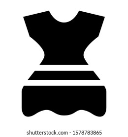 robe icon isolated sign symbol vector illustration - high quality black style vector icons
