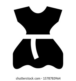 robe icon isolated sign symbol vector illustration - high quality black style vector icons
