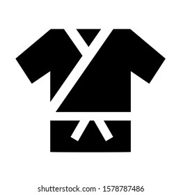 robe icon isolated sign symbol vector illustration - high quality black style vector icons
