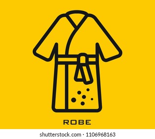 Robe icon signs