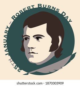 Robert Burns Day And Night Scotland 