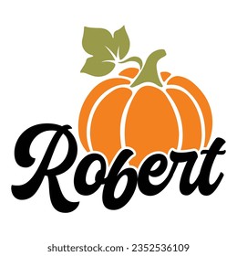 Robert, Halloween cita archivos de corte SVG Diseño