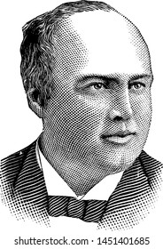 Robert J. Ingersoll, ilustración vintage