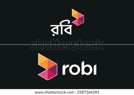 Robi Axiata Robi SIM Company Logo Vector Illustration Premium Quality