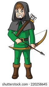 Cartoon Robin Hood Stock Vectors Images Vector Art Shutterstock