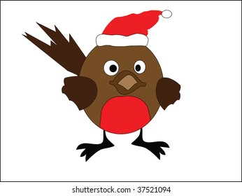 Robin Redbreast - VECTOR Format EPS