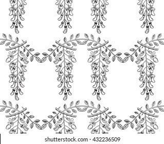 robinia pseudoacacia pattern