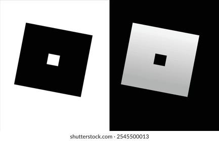 Logotipo de Roblox en el piso de madera contra la pared, icono del logotipo de Roblox destacado sobre fondo negro,
Logo de ROBLOX editorial ilustrativo.