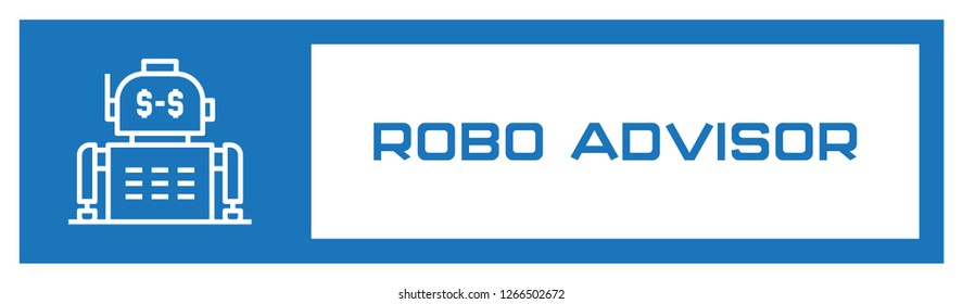 Robo Advisor Icon Concept