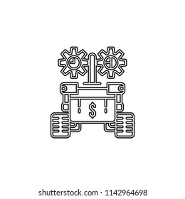 Robo Advisor Modern Simple UI Vector Icon