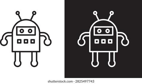 Robo icon editable vector EPS10..