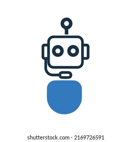 Robot Adviser or Alien icon