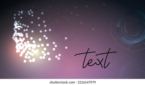 ROBOT AI BANNER PURPLE GRADE