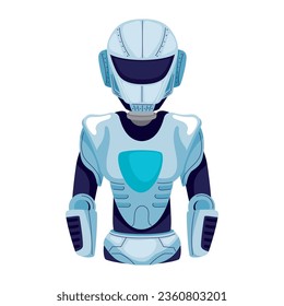 icono de ciborg de tecnología de ai robot aislado