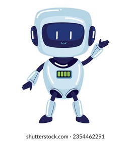 aislado icono de mascota de tecnología de ai robot