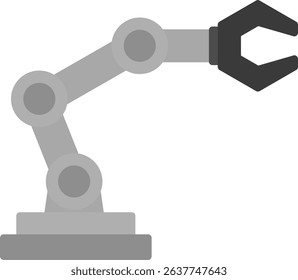 Robot Arm Icon Symbol Art Sign