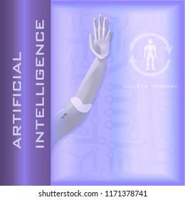 Robot arm. Realistic. Womans hand. 3d. Vector. Futuristic concept. Future technology. Banner.
- Powered by Shutterstock - Get 15% off with code: PIKWIZARD15