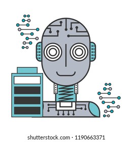 robot artificial intelligence battery charge digital technology