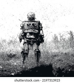 Robot. Inteligencia artificial. Fantásticos prototipos en el entorno militar. EPS8.